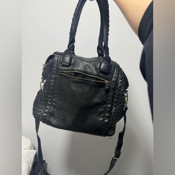 bebe bag purse tote satchel with tassles - Picture 3 of 5